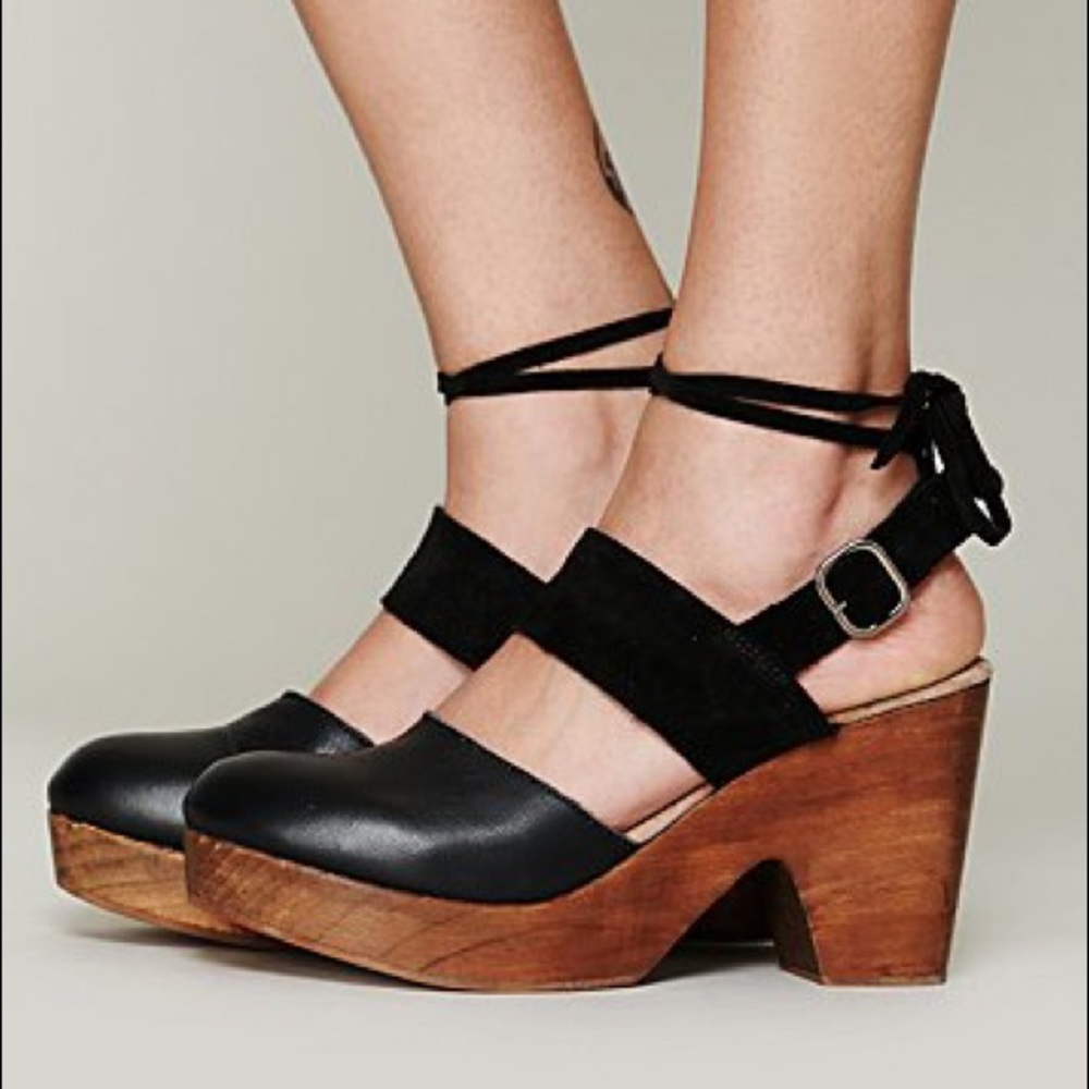 Free People Belmont Leather Clog